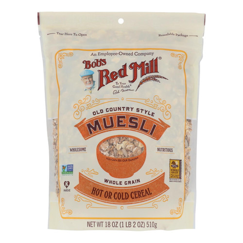 Bob's Red Mill - Old Country Style Muesli Cereal - 18 Oz - Case Of 4