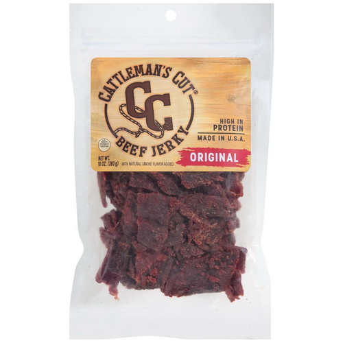(price/case)cattlemen's Cut Original Beef Jerky 10 Ounces - 10 Per Case