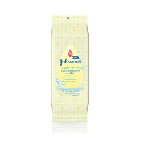 Johnson's Baby Head-to-toe Cleansing Cloths
