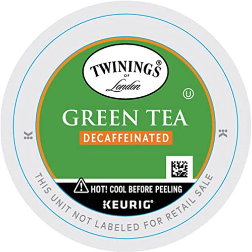 Twinings Decaf Green Tea K-cup Pods For Keurig, Decaffeinated Pure Green Tea, Smooth Flavour, Enticing Aroma, 24 Count (pack Of 1)