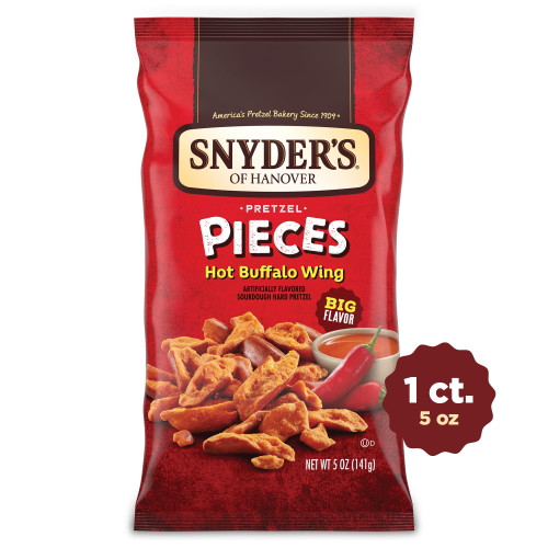 Snyder's Of Hanover Pretzel Pieces, Hot Buffalo Wing, 5 Oz
