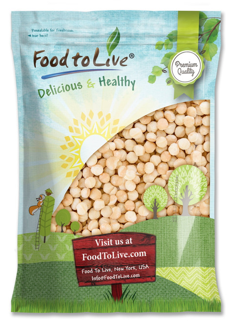Food To Live, Whole Macadamia Nuts, 8 Pounds, Non-gmo, Kosher