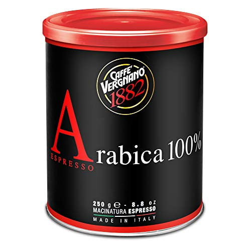 Caffe Vergnano 100% Arabica Espresso Roast, Arabica Fine Ground 8.8 Ounce (pack Of 1)