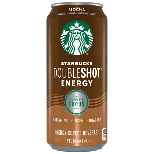 Starbucks Doubleshot Energy Mocha Coffee Energy Drink, 15 Oz Can