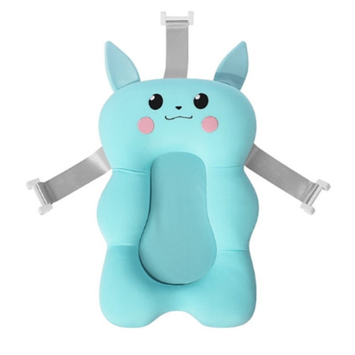 Hapeisy Baby Bath Pad, Foldable Non-slip Infant Bath Support Seat, Baby Bath Pillow For Bathtub - Soft Comfort Body Cushion, (bathtub Not Included) 13.3*19.6inch