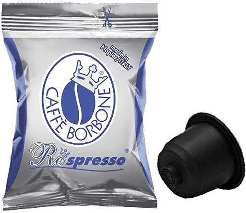 Caffè Borbone Respresso  Miscela Blu Espresso Capsules, 100 Capsules