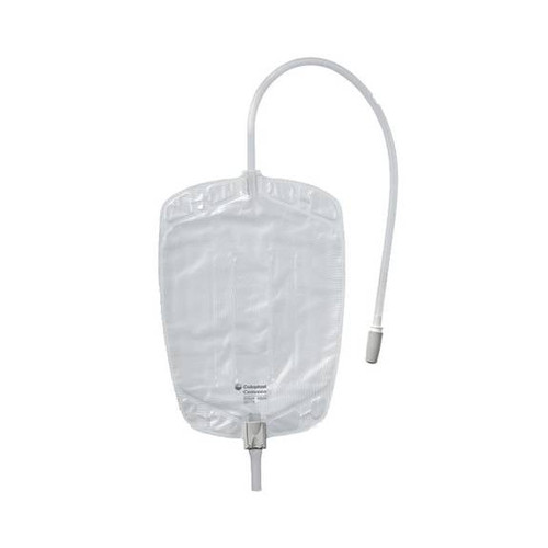 Securi-t Usa 10" Urinary Pouch Transparent Flip-flow Valve (includes 10 Caps 1 Night Adapter) Part No. 7502214 (10/box)