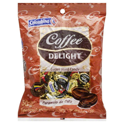 Colombina Coffee Delight Coffee Delight Hard Candy, 50 Ea