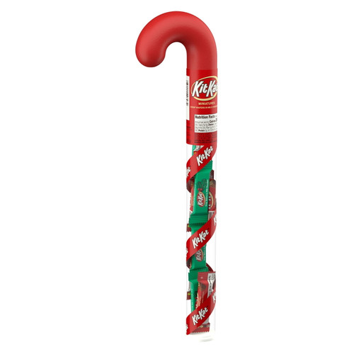 Kit Kat® Miniatures Milk Chocolate Wafer Holiday Candy Bar Filled Cane, 2.1 Oz