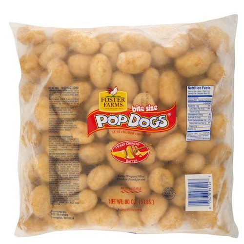 Foster Farms Chicken Pop Dog, 0.67 Ounce -- 239 Per Case