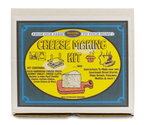 Mayers Diy Fresh Cheese Making Kit -  Hard Cheddar, Cottage, Cream Cheese And More
