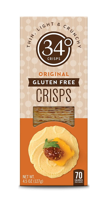 34 Degrees Crisps, Gf Original Pack Of 12