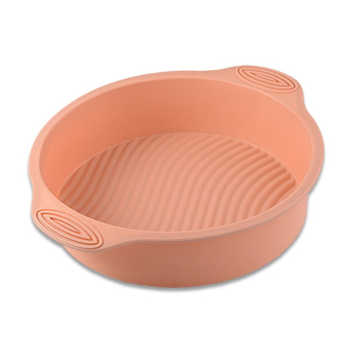 New Arrival Round Cake Mold Muffin Heat Resistant Baking Silicone Flexible Pan Non-stick Mould For Home Bakery