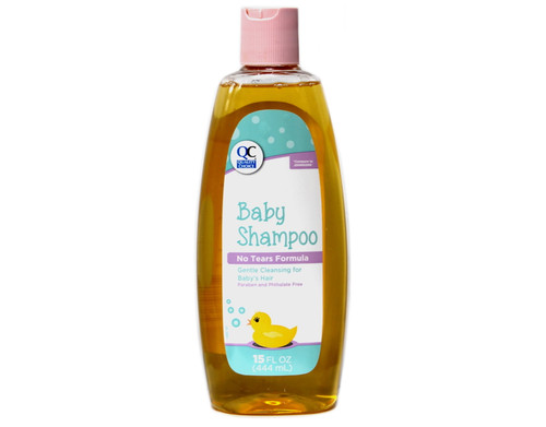 Quality Choice Baby Wash & Shampoo No Tears Formula 15 Ounces Each