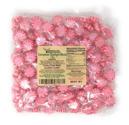 Cinnamon Starlight Mints - 2 Lbs.