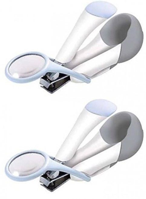 The First Years American Red Cross Deluxe Nail Clipper With Magnifier - 2 Count