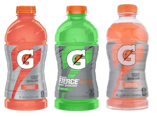Gatorade Variety Pack Sports Drink, 28 Oz Bottle, Quantity Of 9