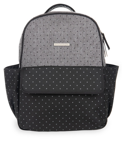 Bananafish Studio Dottie Diaper Backpack  - Black
