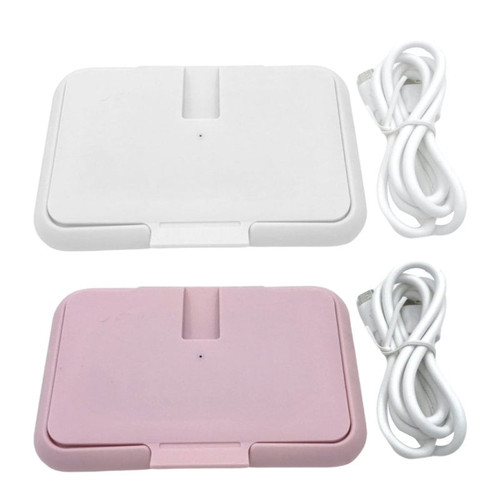 Set Of 2 Portable Baby Wipe Warmer Baby Wet Wipes Dispenser Paper Warmer