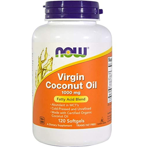 Now Foods Virgin Coconut Oil 120 Ct (pack Of 4)