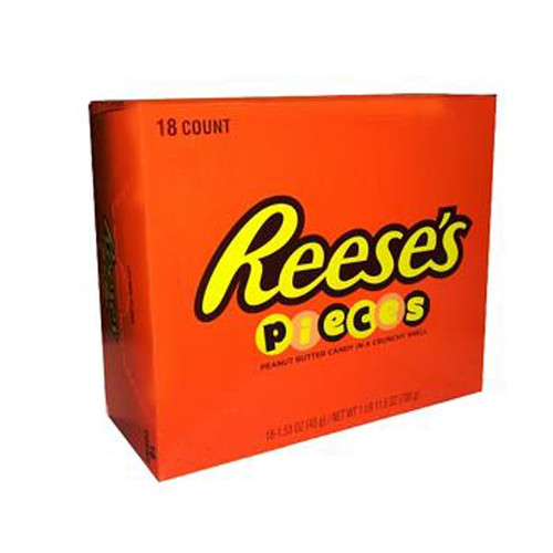 Product Of Reeses, Pieces , Count 18 (1.53 Oz) - Chocolate Candy / Grab Varieties & Flavors