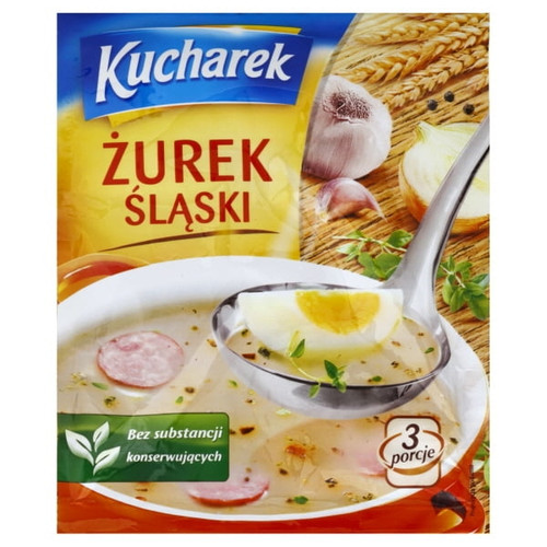 Kucharek Zurek Slaski Sour Rye Soup 46g (pack Of 5)