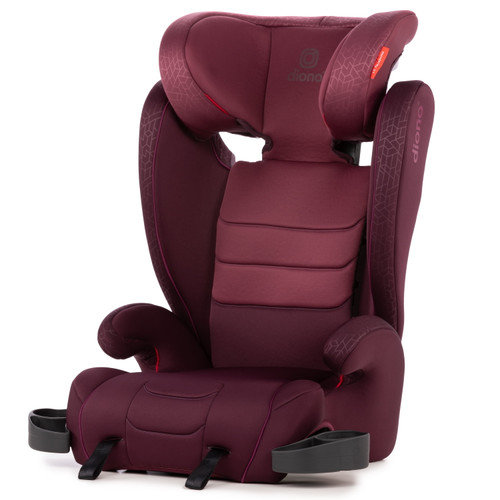Diono Monterey Xt Latch 2-in-1 Expandable Booster Car Seat, Plum