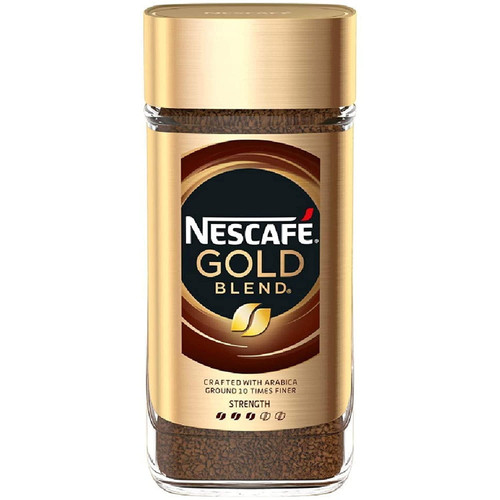 Nescaf Gold Blend A Premium Instant Coffee With A Smooth, Distinctive Flavor And Rich Aroma. Imported From The Uk England The Best Of British Instant Coffee Savor The Smooth Well-rounded Taste Of