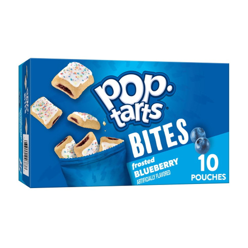 Pop-tarts Baked Pastry Bites, Frosted Blueberry, 14.1 Oz, 10 Count