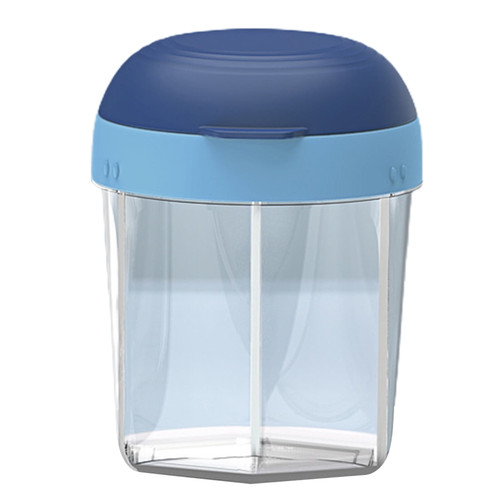Opolski Good Sealing Leakproof Individual Grid Milk Powder Container Pp Practical Shockproof Food Storage Holder For Home