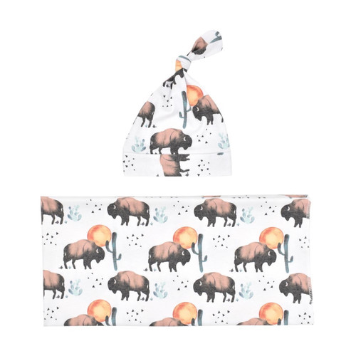 Juebong Baby Romper Deals Newborn Baby Cartoon Swaddle Blanket Receiving Blanket Swaddle Wrap Hat Outfits