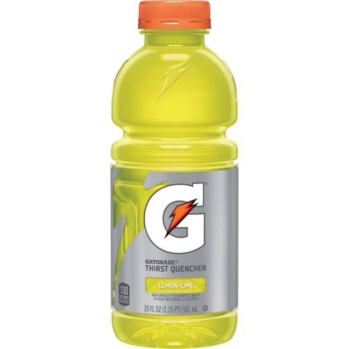 Gatorade 20 Oz. Lemon-lime Wide Mouth Thirst Quencher Drink (24-pack) 32868