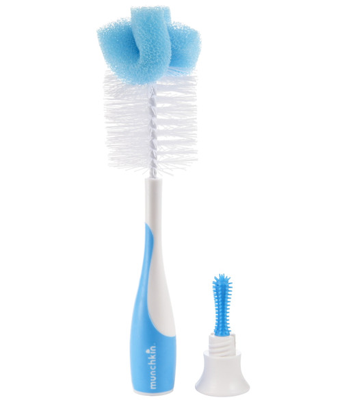 Munchkin Sponge Bottle Brush, Blue, 1 Pack