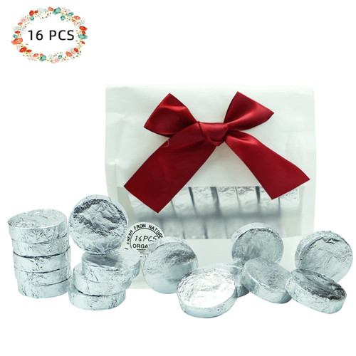 Shower Steamers (pack Of 16) - Eucalyptus Natural Essential Oils - Spa Bubble Fizzies Relieve Stress, Shower Bombs Aromatherapy - Pickmora