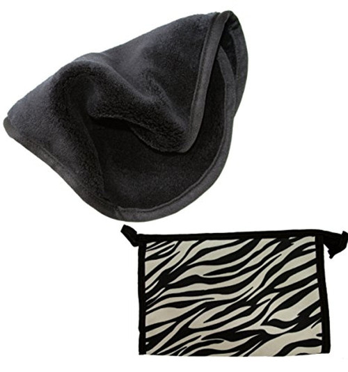 Black Chem-free Makeup Remover - Facial Cleansing Cloth - Chemical Free - Natural Makeup...