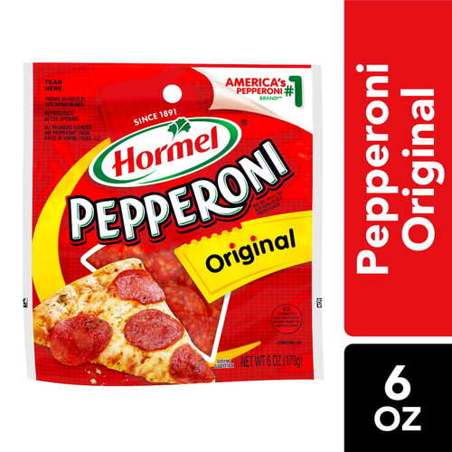 Hormel Pepperoni Original Pillow Pack - 6oz