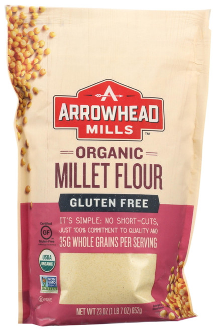 Arrowhead Mills Organic Millet Flour, 23 Oz