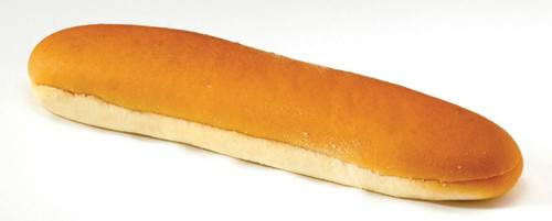 Flowers Foods European Bakers Sliced Foot Long Hot Dog Bun, 10 Inch - 8 Per Pack - 8 Packs Per Case.