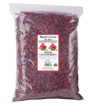 Whole Dried Cranberries 5 Pounds