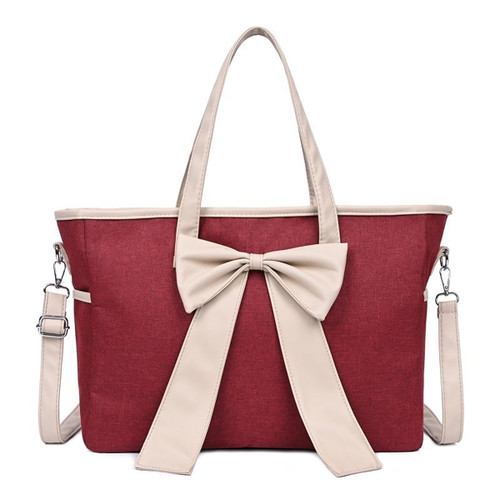 Tancuzo Baby Tote Diaper Bag,hospital Bag Large Travel Weekender Diaper Changing Messenger Bag,red