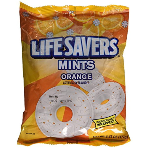 Lifesavers Mint Candy Pieces Round 6.25 Oz - 0022000103291