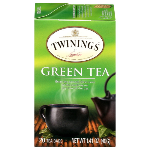Twinings Of London Green Tea Bags, 20 Ct, 1.41 Oz