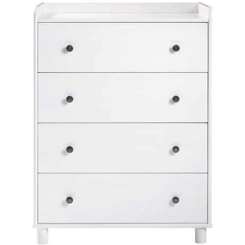 Morgan 4-drawer Solid Wood Bedroom Chest In White