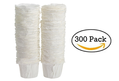 Paper Keurig Compatible Single-serve Disposable Paper Filters (300) Count