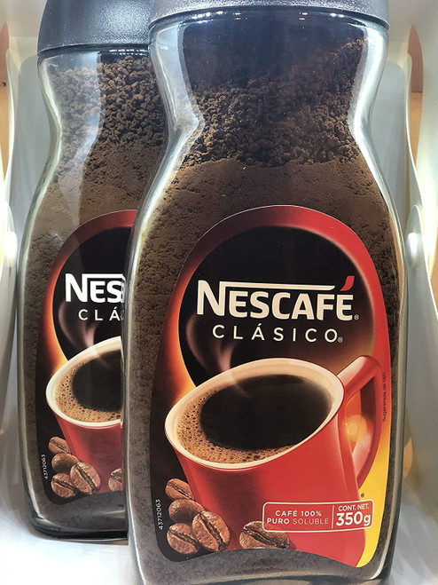Nescafe Instant Coffee Clasico 12 Oz Jars 2/pack