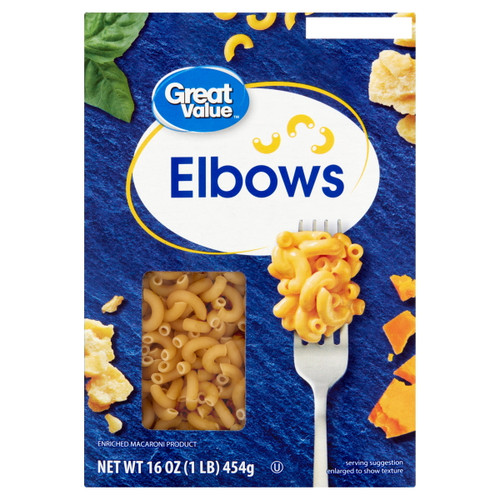 Great Value Elbows, 16oz