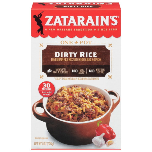 Zatarain's Dirty Rice Mix, 8 Oz