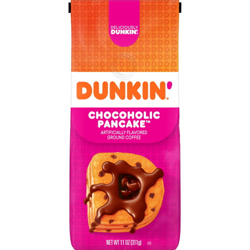 Dunkin’ Chocoholic Pancake Flavored Ground Coffee, 11 Ounces
