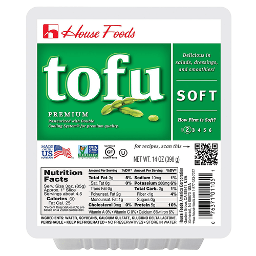 House Foods Premium Soft Tofu, 14oz (pack Of 6)