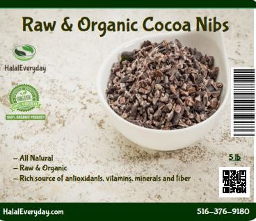 Raw Cacao Nibs From Ecuador - 5 Pounds